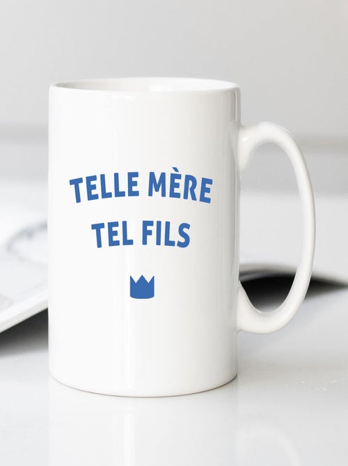 Mug TELLE MÈRE TEL FILS CŒUR - Kiabi