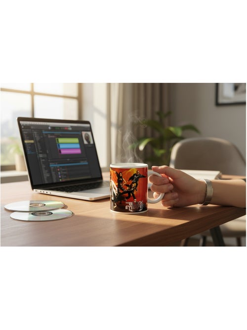 Mug The Black Eyed Peas en Céramique 330 ml - Kiabi Mug The Black Eyed Peas en Céramique 330 ml - Kiabi