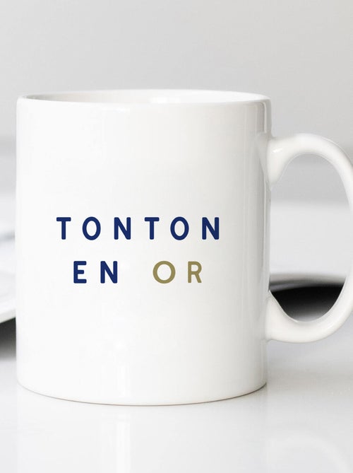 Mug TONTON EN OR 2 WAF - Kiabi