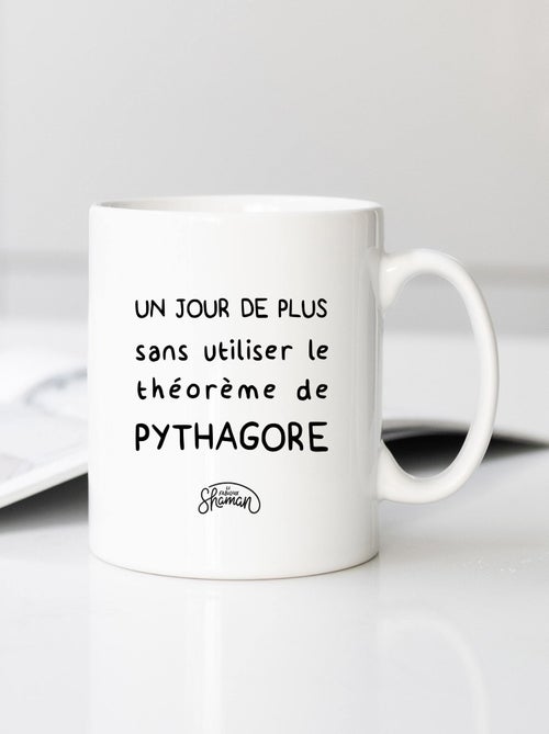 Mug UN JOUR DE PLUS SANS UTILISER LE THEOREME DE PYTHAGORE - Kiabi