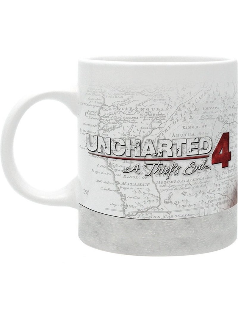 Mug Uncharted 330 ml en céramique Blanc - Kiabi