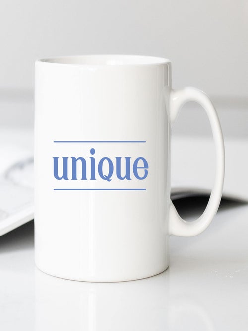 Mug UNIQUE WAF BLEU - Kiabi