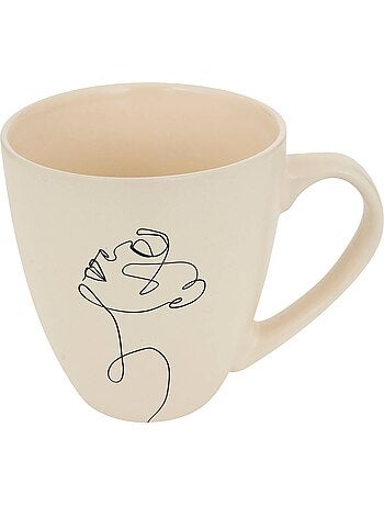 Mug Visage L14,7xp10,8xH11,8cm