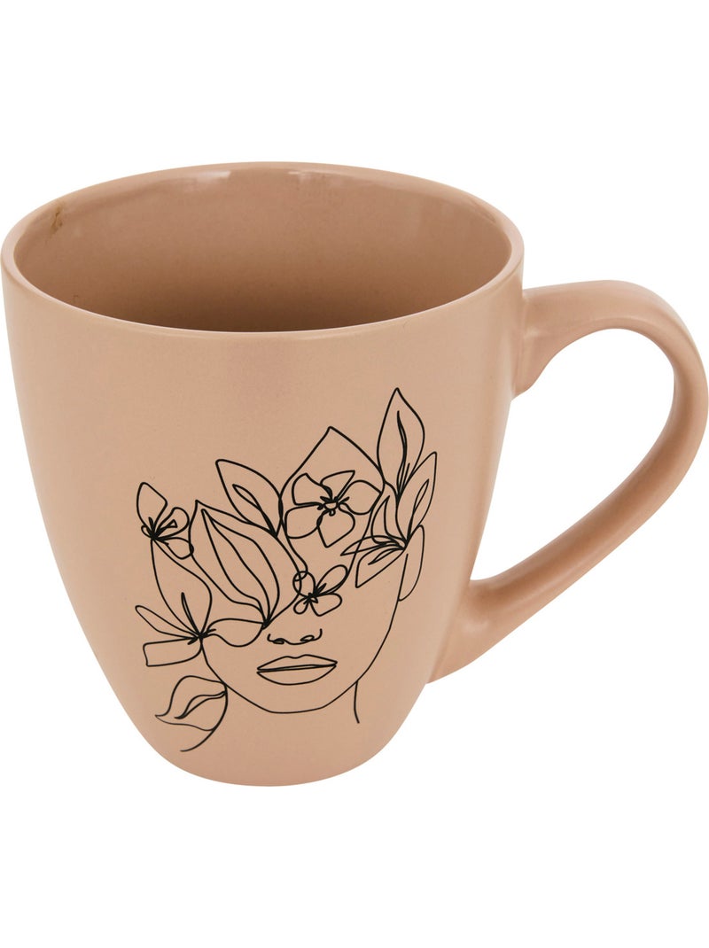 Mug Visage L14,7xp10,8xH11,8cm Vert - Kiabi