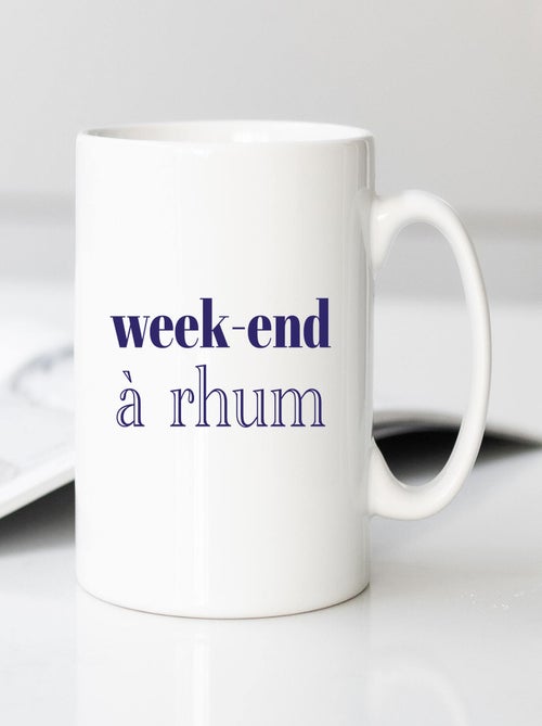 Mug WEEK END A RHUM - Kiabi