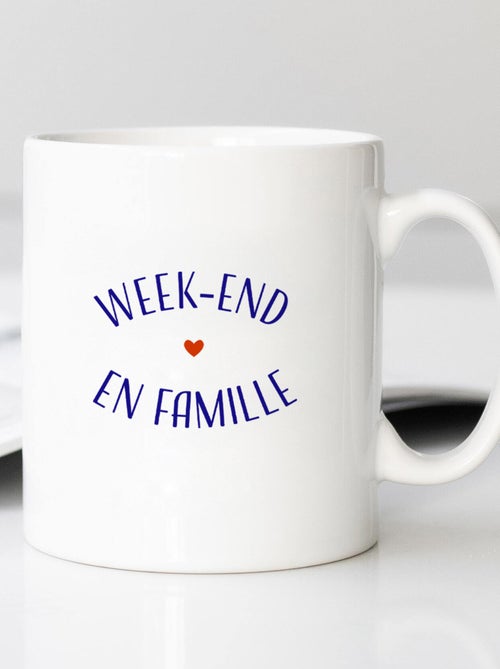 Mug WEEK-END EN FAMILLE - Kiabi