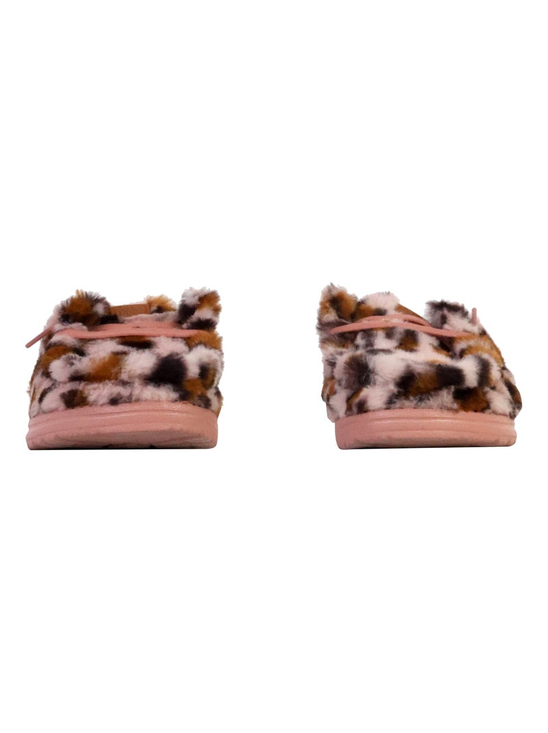 Mule à Enfiler Hey Dude Wendy Slipper Leo Fur Rose - Kiabi