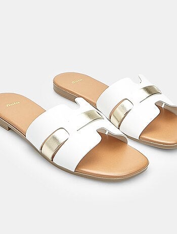 Mule avec bande Bata