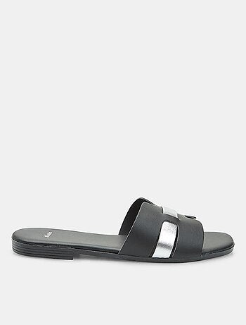 Mule avec bande Bata