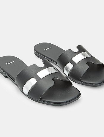 Mule avec bande Bata