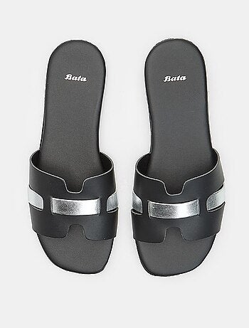 Mule avec bande Bata