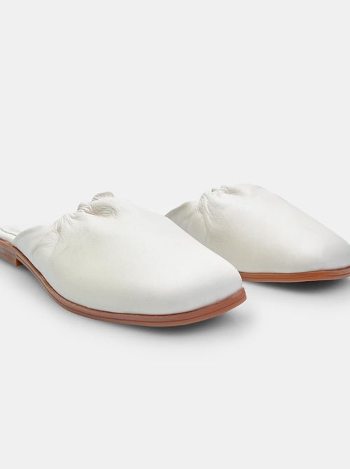 Mule en cuir BATA - Kiabi