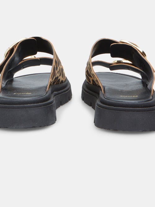 Mule en suède avec semelle over BATA - Kiabi