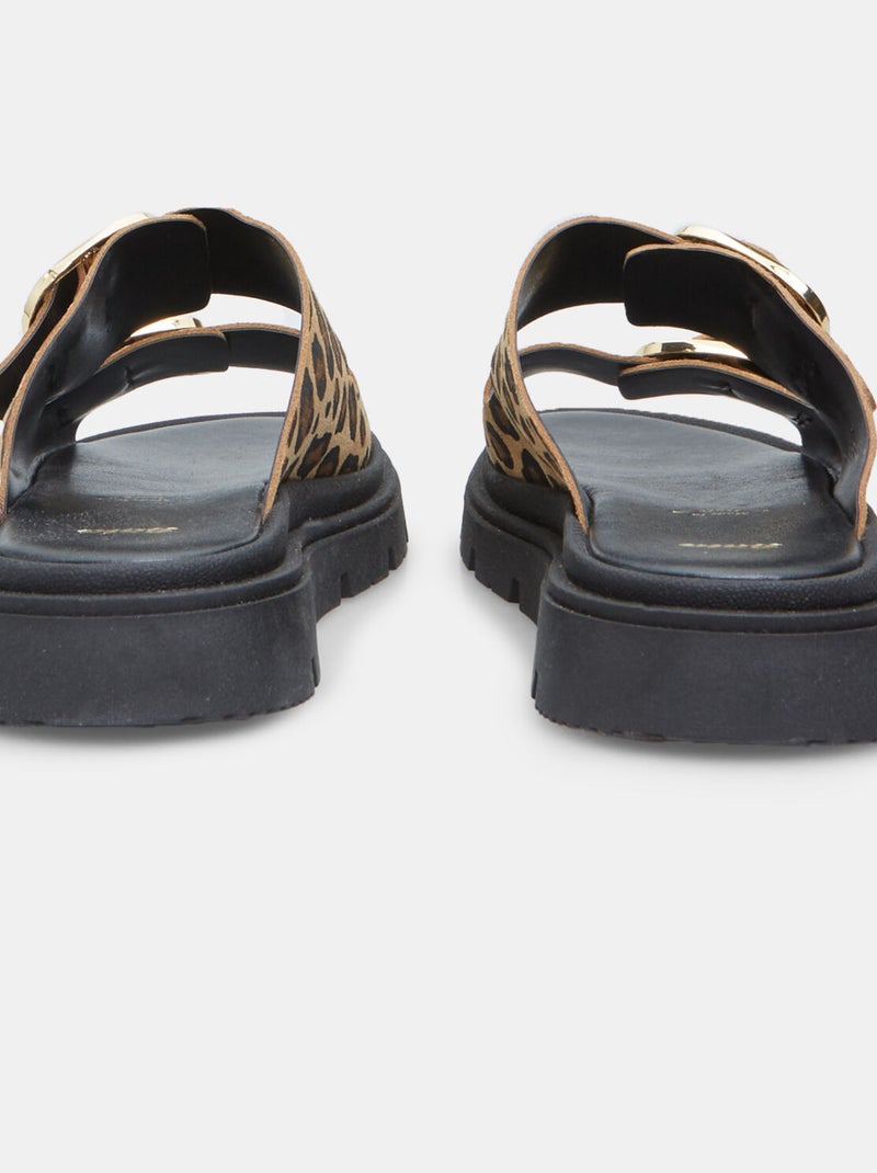 Mule en suède avec semelle over BATA Multicolore - Kiabi