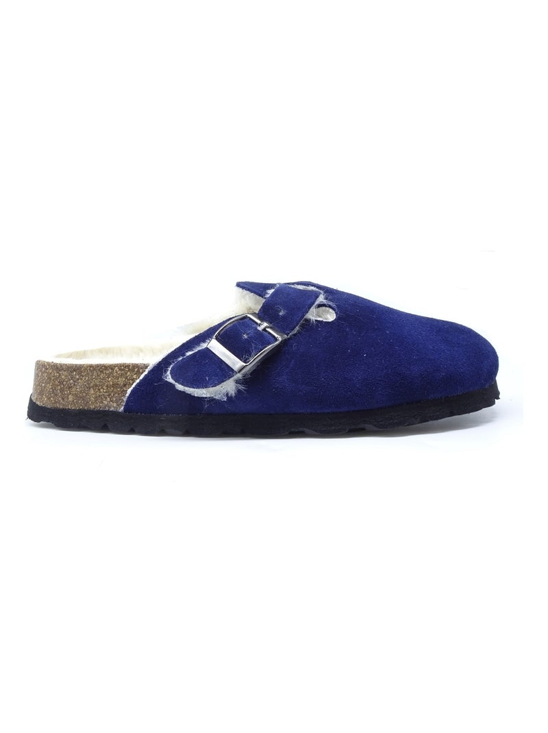 Mule Femme Longo Bleu marine - Kiabi