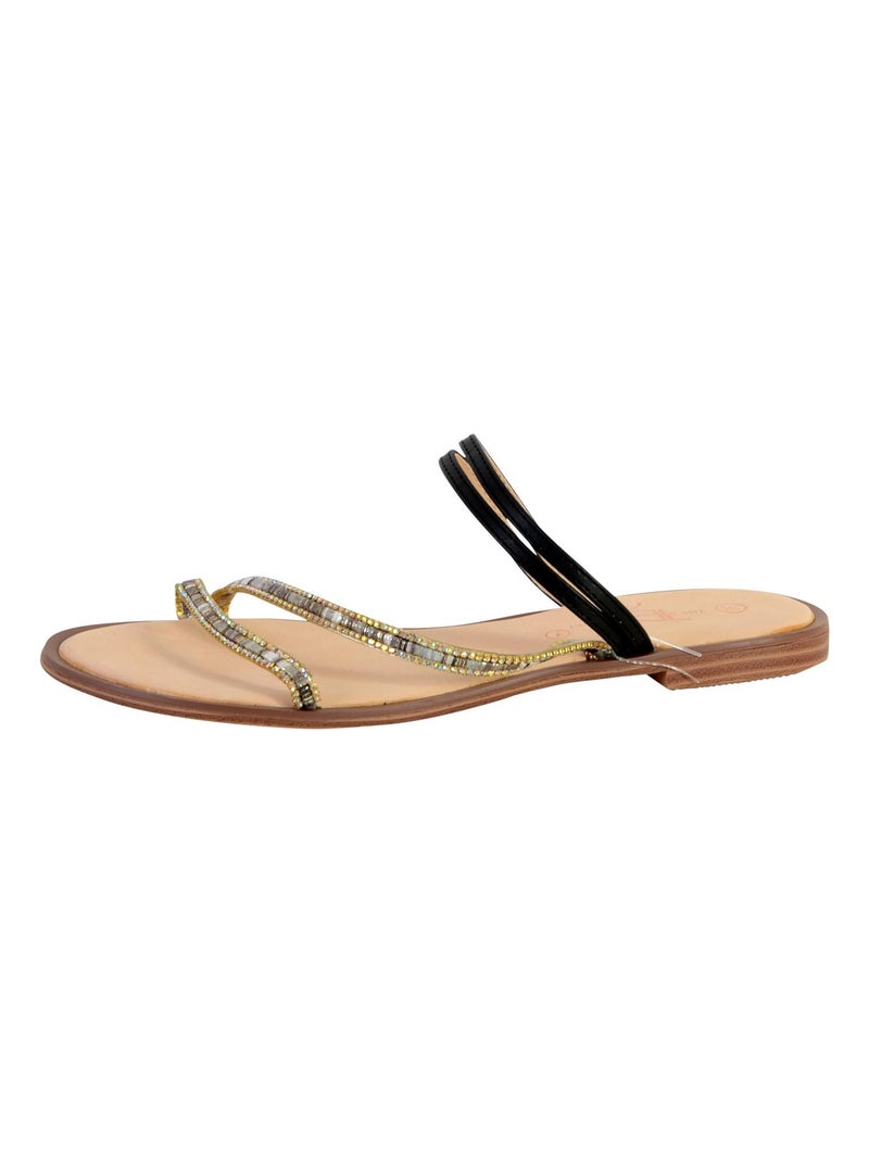 Mule Femme The Divine Factory ZH3673 Noir - Kiabi