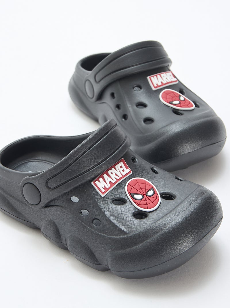 Mule 'Marvel' 'Spiderman' uni Noir - Kiabi