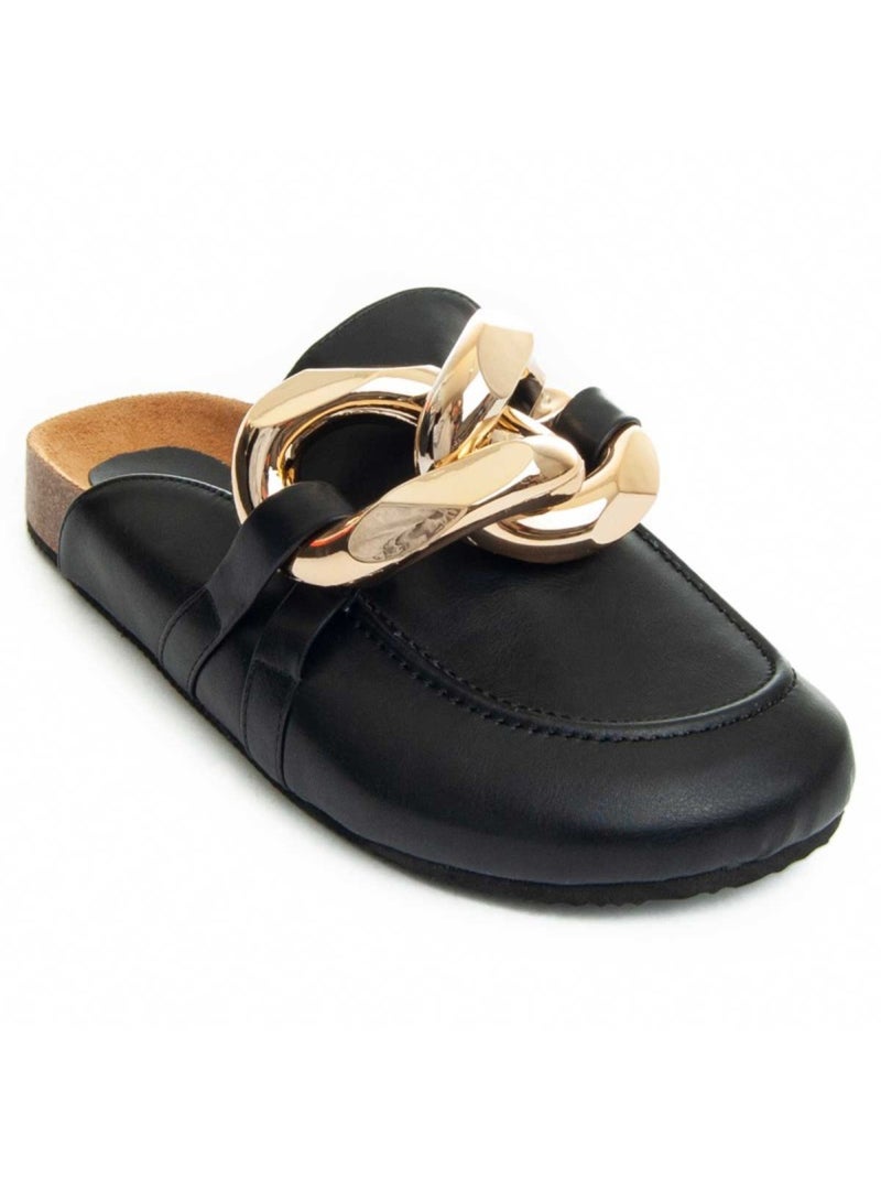 Mule Matériel Synthétique Montevita Noir - Kiabi