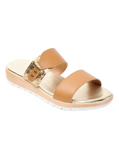Mule pailletée largeur confort - Afibel - Kiabi