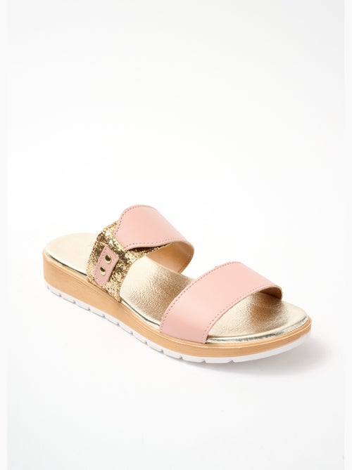 Mule pailletée largeur confort - Afibel - Kiabi
