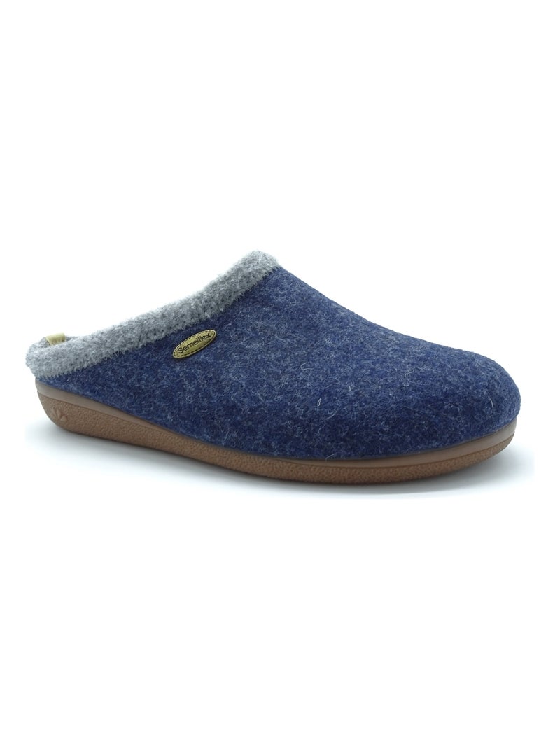 Mule Semelflex Marine Bleu marine - Kiabi