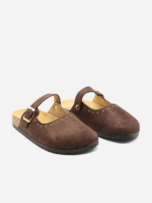 Mules à ardillon clouté - Kiabi Mules à ardillon clouté - Kiabi