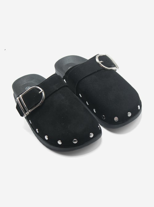 Mules à ardillon clouté - Kiabi