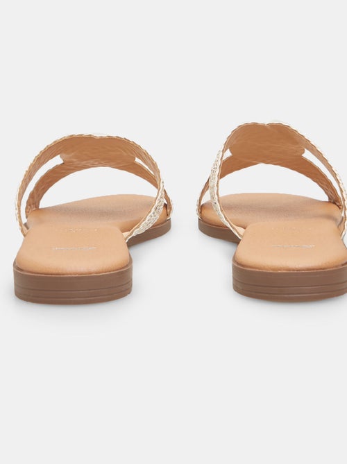 Mules à bandes entrelacées BATA - Kiabi