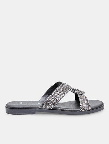 Mules à bandes entrelacées BATA