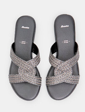 Mules à bandes entrelacées BATA