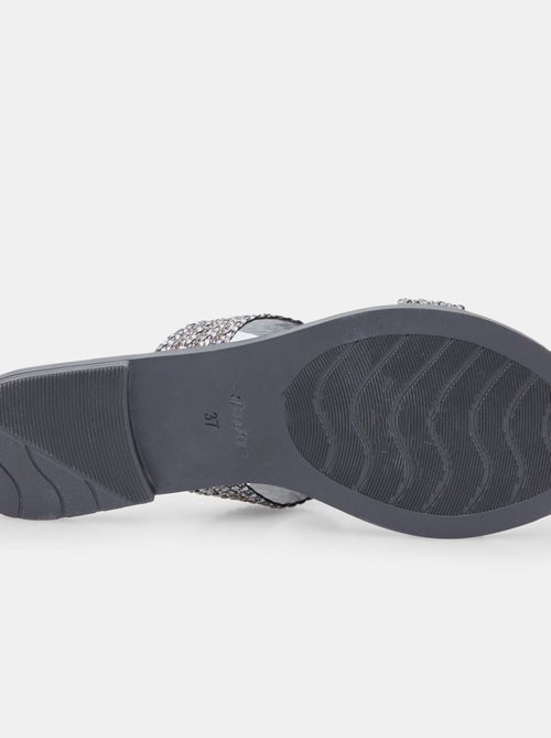 Mules à bandes entrelacées BATA - Kiabi