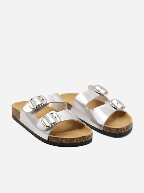 Mules à bride double - C M - Kiabi