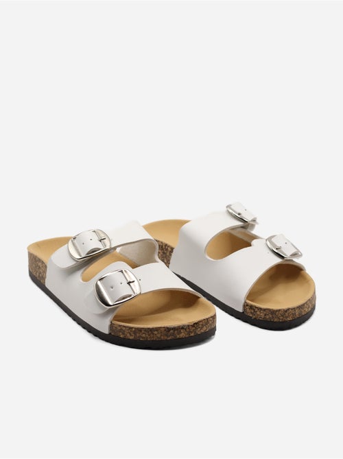 Mules à bride double - C M - Kiabi