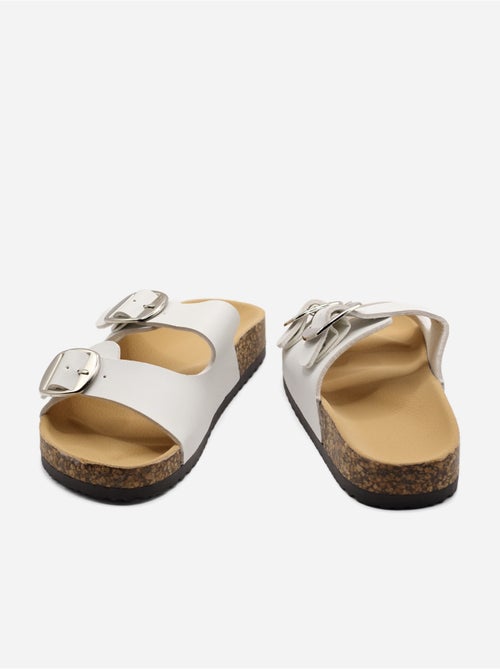 Mules à bride double - C M - Kiabi