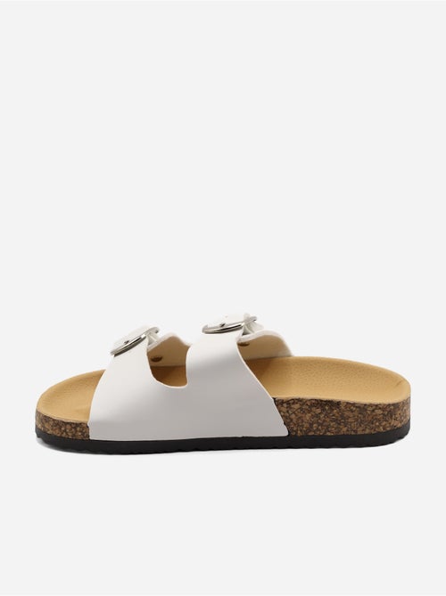 Mules à bride double - C M - Kiabi