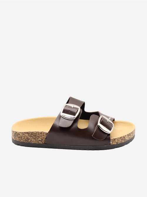 Mules à bride double - C M - Kiabi