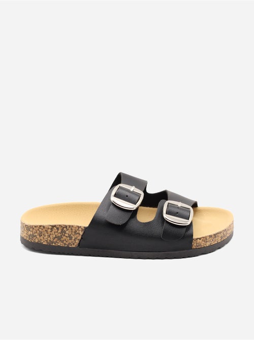 Mules à bride double - C M - Kiabi