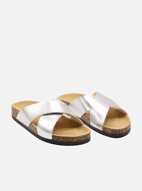 Mules à brides croisées - C M - Kiabi