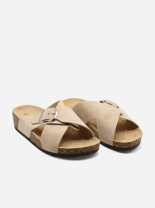 Mules à brides croisées - C M - Kiabi