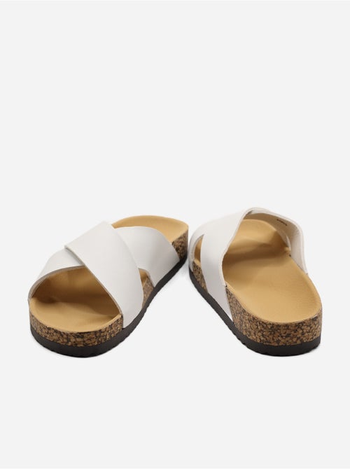 Mules à brides croisées - C M - Kiabi