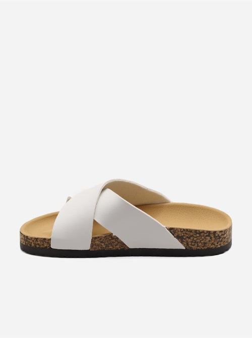 Mules à brides croisées - C M - Kiabi