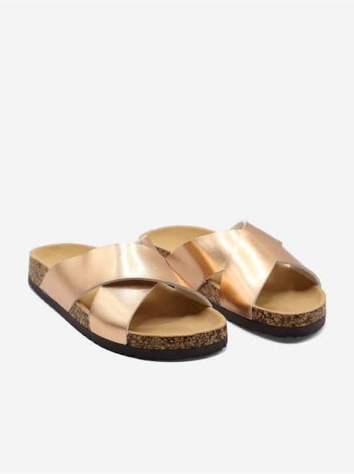 Mules à brides croisées - C M - Kiabi