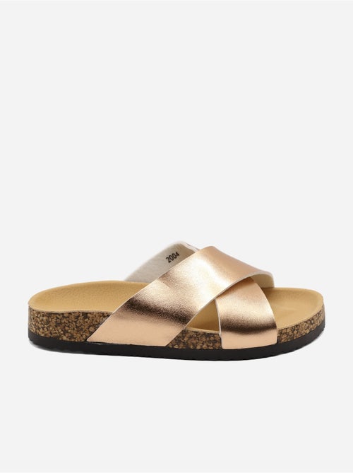 Mules à brides croisées - C M - Kiabi