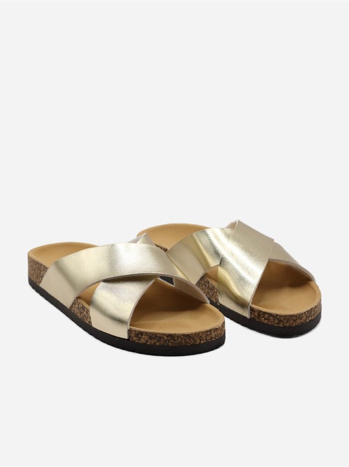 Mules à brides croisées - C M - Kiabi