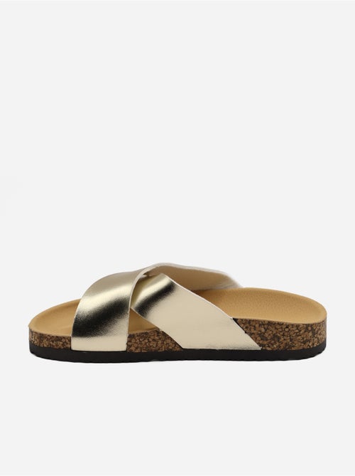 Mules à brides croisées - C M - Kiabi