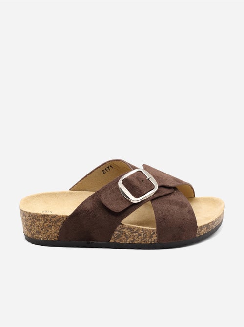 Mules à brides croisées - C M - Kiabi