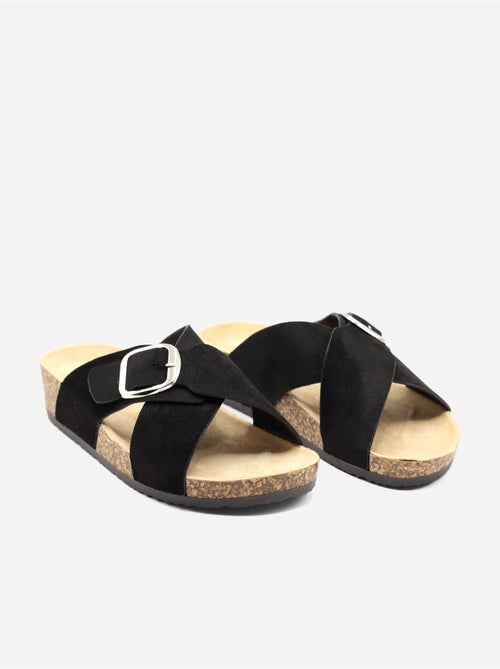 Mules à brides croisées - C M - Kiabi