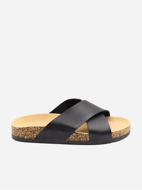 Mules à brides croisées - C M - Kiabi