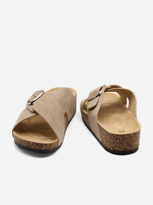 Mules à brides croisées - C M - Kiabi