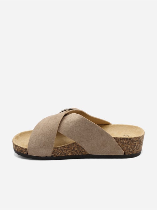 Mules à brides croisées - C M - Kiabi